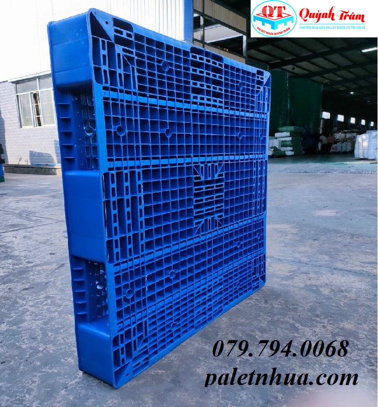 Pallet Nhựa 2 Mặt 1200x1000x150mm Xanh Tái Sinh.