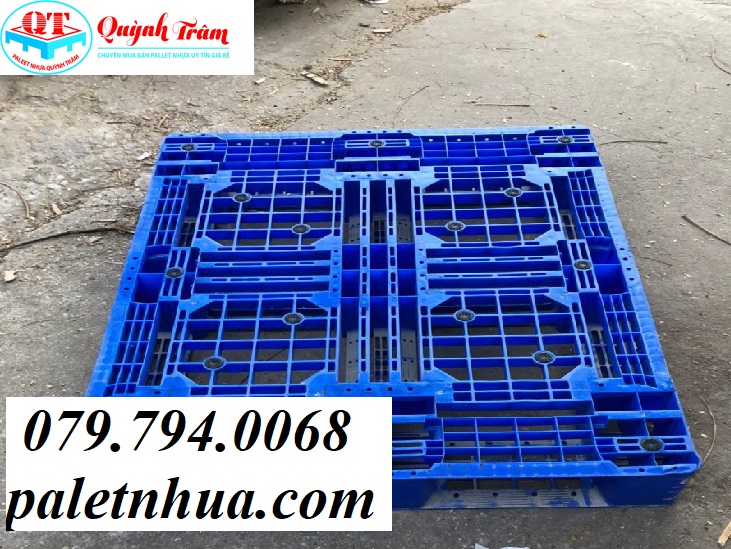 Pallet Nhựa Cũ Long Thành 1200x1000x150 mm.